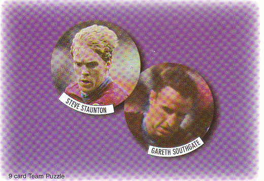 Steve Staunton Gareth Southgate Aston Villa 1997/98 Futera Fans' Selection #4